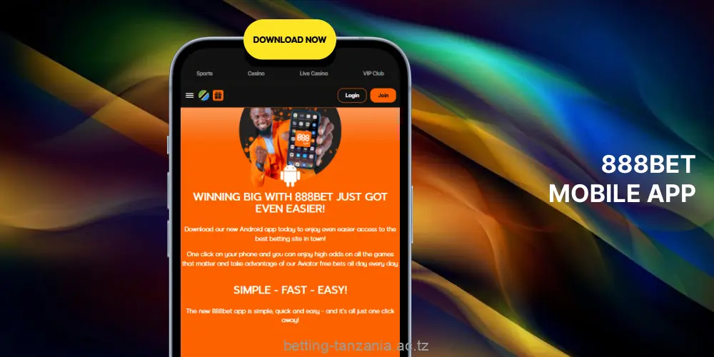 Download the 888betApp for Android and iOS from the official website