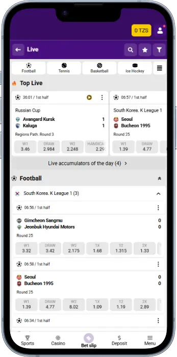 Helabet app offers live sports betting
