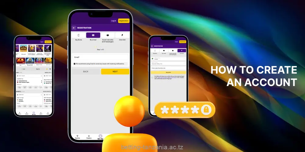 Registering with Helabet Tanzania can be done in just a few clicks