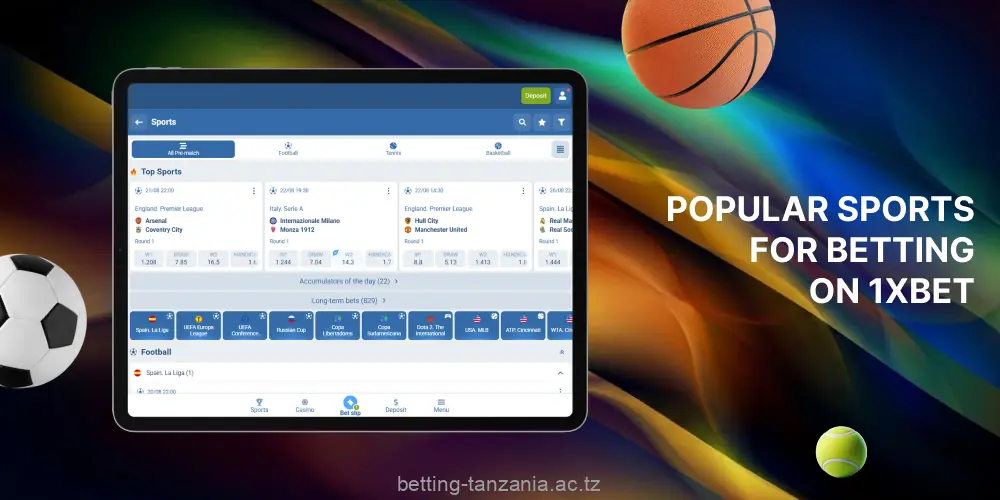 Familiarize yourself with the basic concepts for comfortable sports betting at 1xBet Tanzania