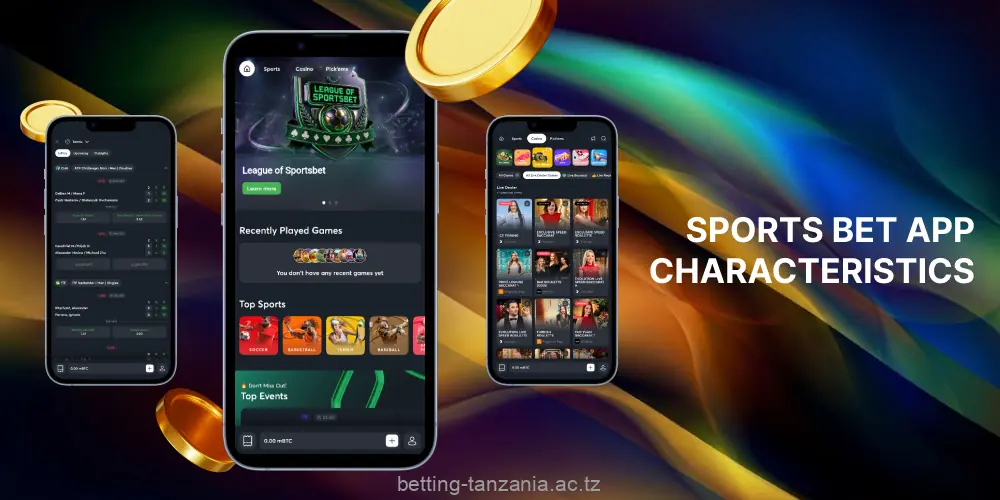 A short review of the Sportsbet Tanzania application
