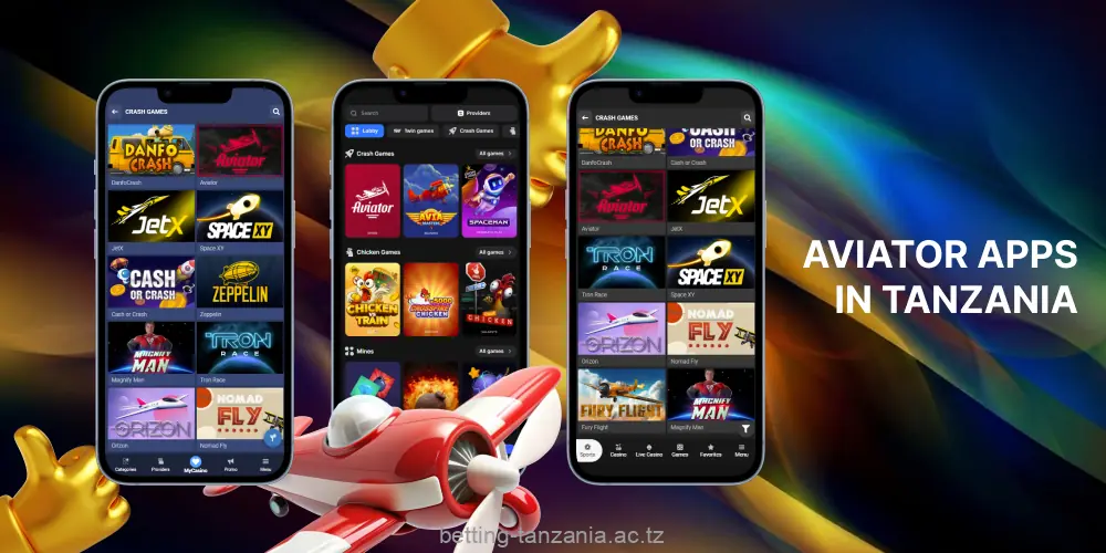List of the best Aviator betting apps for Tanzanian players