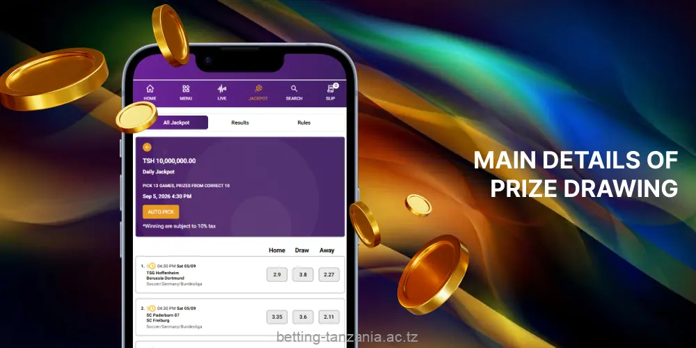 BikoSports Jackpot for Tanzanian bettors