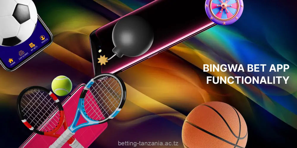 The main betting and gambling opportunities in the Bingwa Bet app