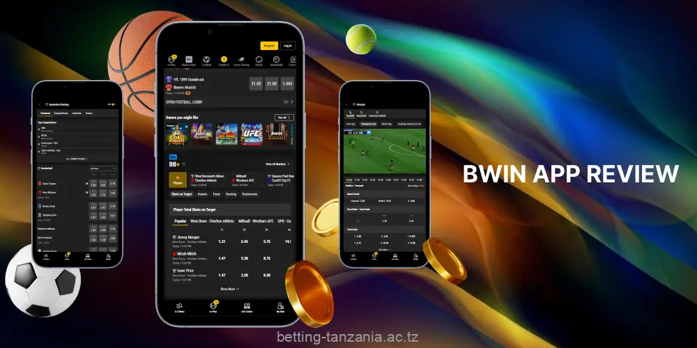 Bookmaker offers the latest Bwin app for Tanzanian players