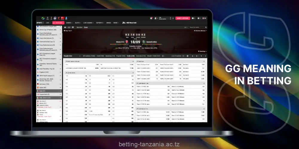 The ease of understanding of GG betting makes it one of the popular betting types among Tanzanian bettors