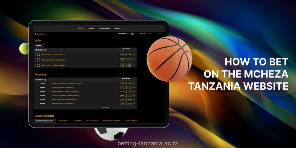 How get started with sports betting on mCHEZA Tanzania