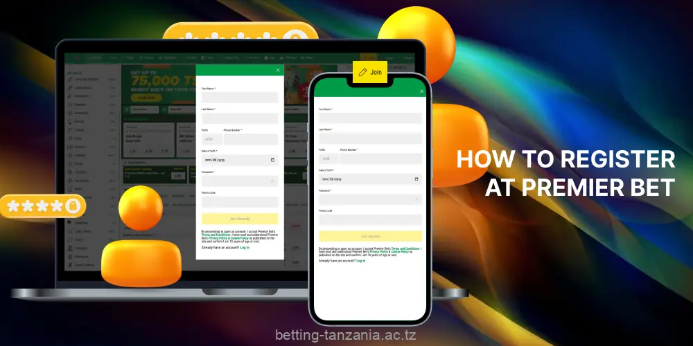 Premier Bet welcomes Tanzanian players with a quick registration process