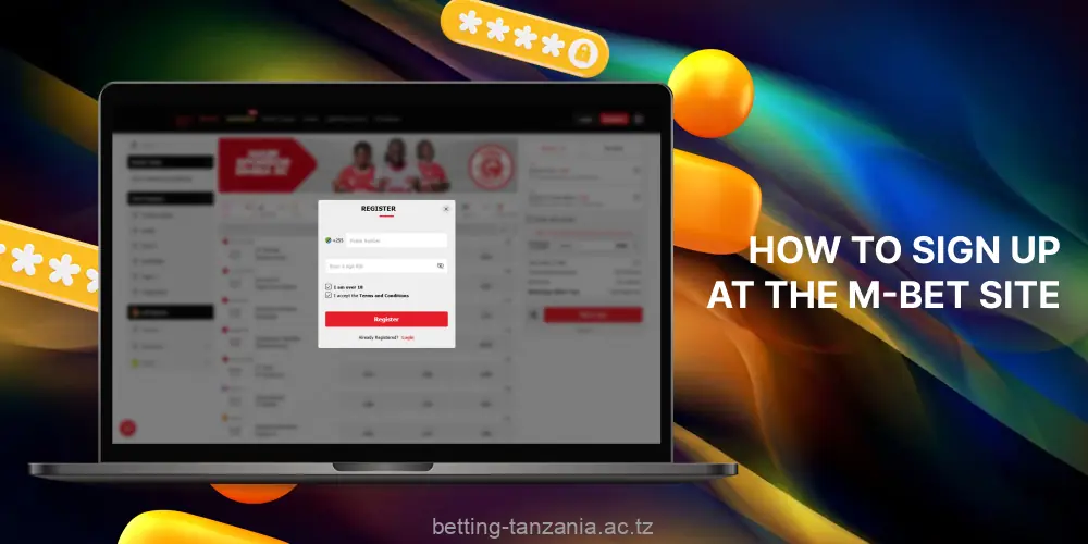 Registering with M-bet Tanzania is a quick and easy process