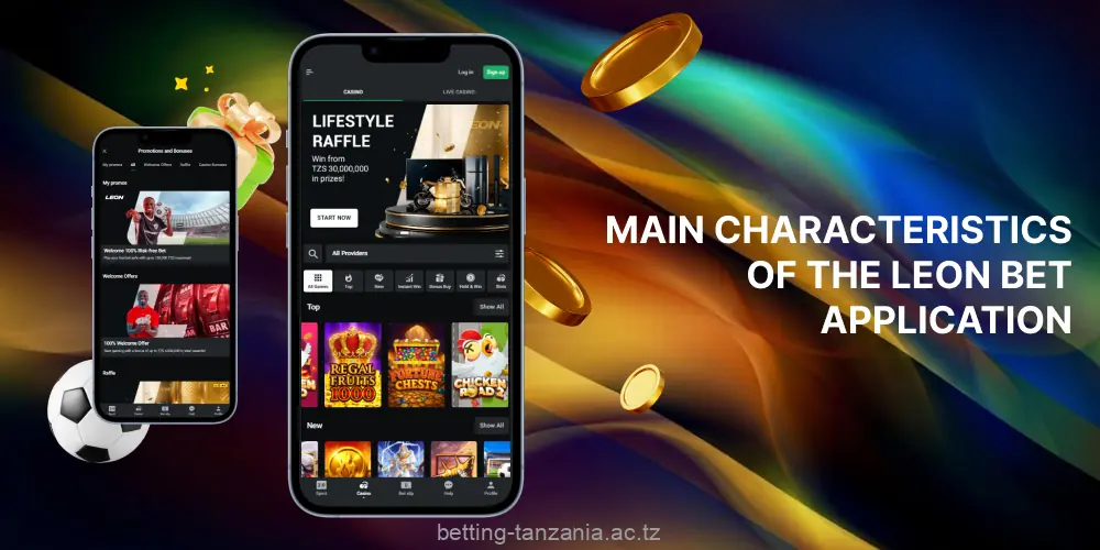 A brief overview of the Leon Bet app for players from Tanzania