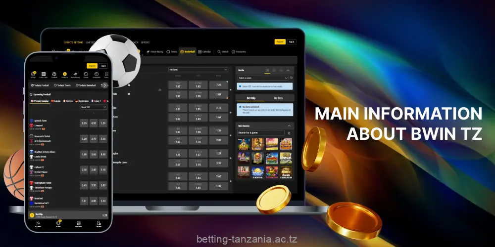 Bwin is one of the most popular online bookmakers in Tanzania