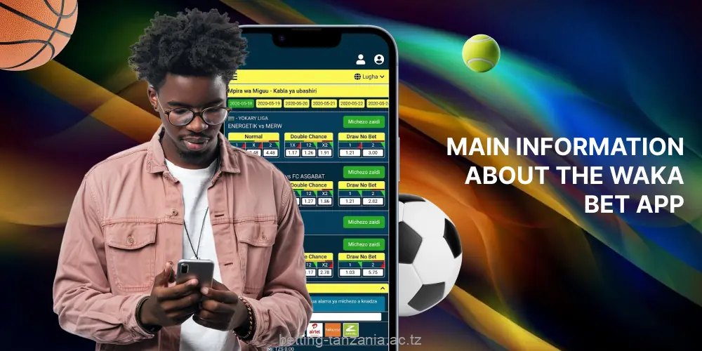 Wakabet's app for Tanzanian players is available for iOS and Android systems