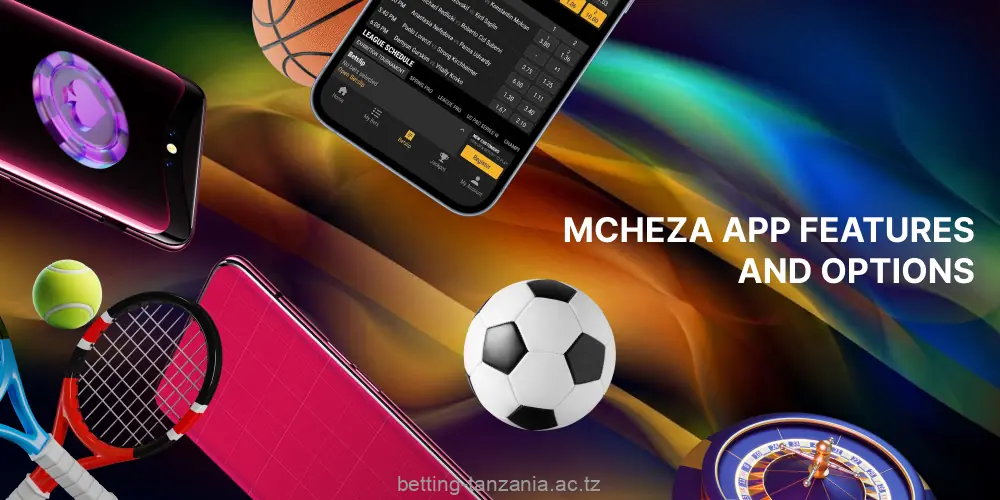 The mCHEZA Tanzania app is suitable for fans of sports betting and casino games