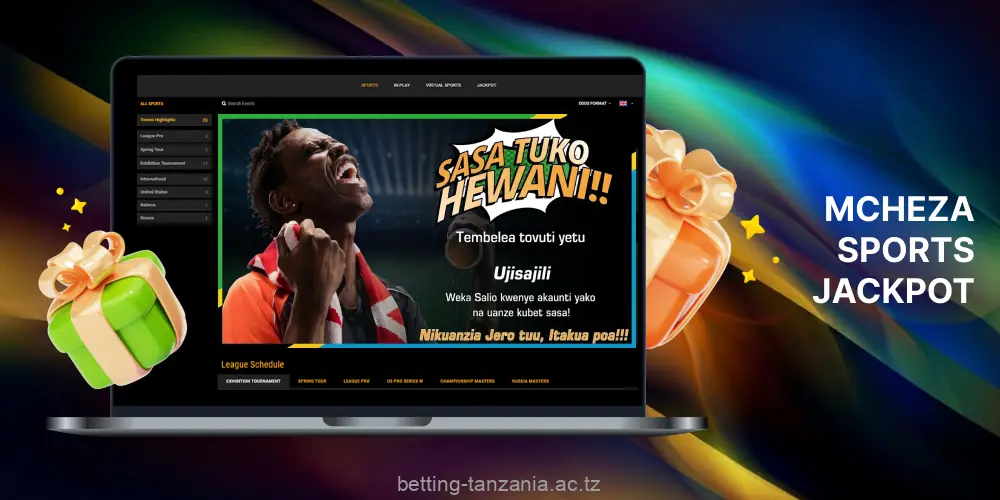 Promotions and bonuses from mCHEZA for players from Tanzania