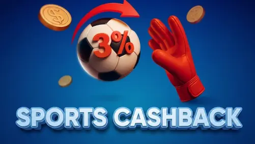 Megapari bonus - Sports Cashback