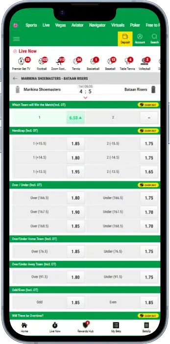 How to place a bet in the Premier Bet Tanzania app