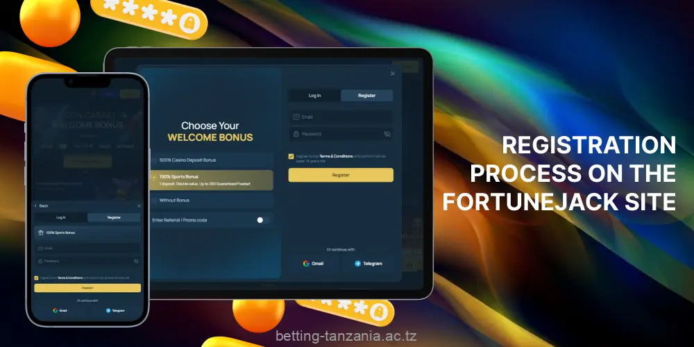 After registering at Fortunejack, Tanzanian players can fund their accounts using crypto coins, making transactions fast, secure and hassle-free