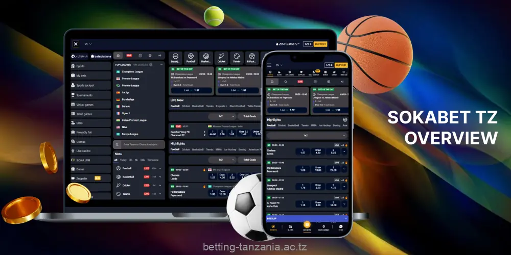 For players from Tanzania, Sokabet is one of the best options for online betting