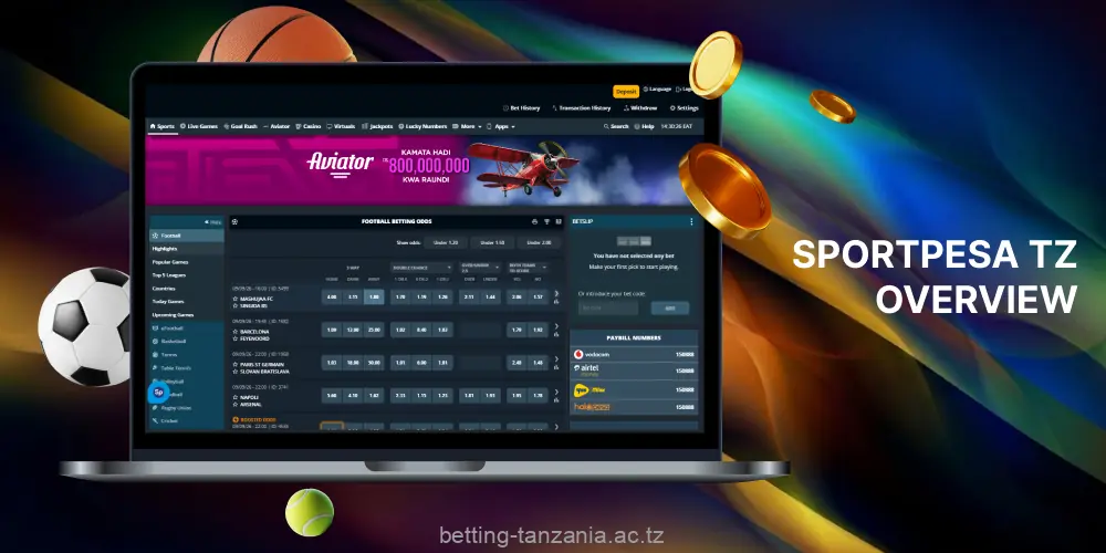 In Tanzania, SportPesa is a reputable brand offering high-quality betting and gambling services