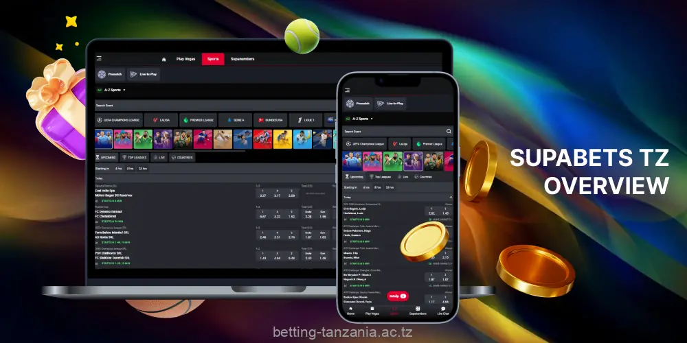 Supabets is a reliable online bookmaker with a good reputation in Tanzania