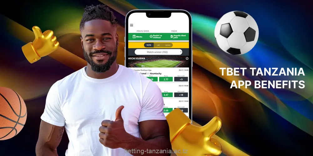 Tanzanian users choose the TBet app because of several advantages