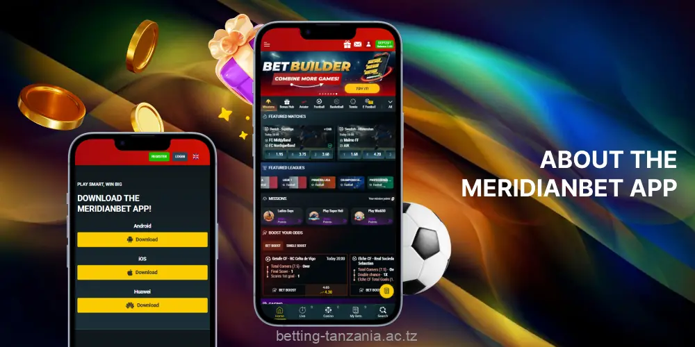 Meridianbet app is a top mobile sportsbook for Tanzanian punters with diverse betting markets